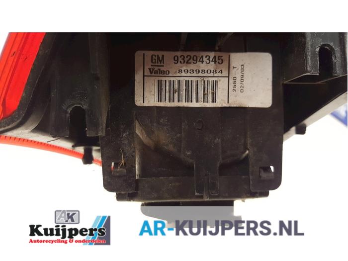 Achterlicht links - Opel Meriva