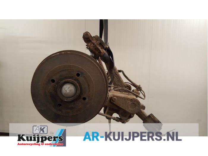 Achteras voorwielaandrijving - Peugeot 206