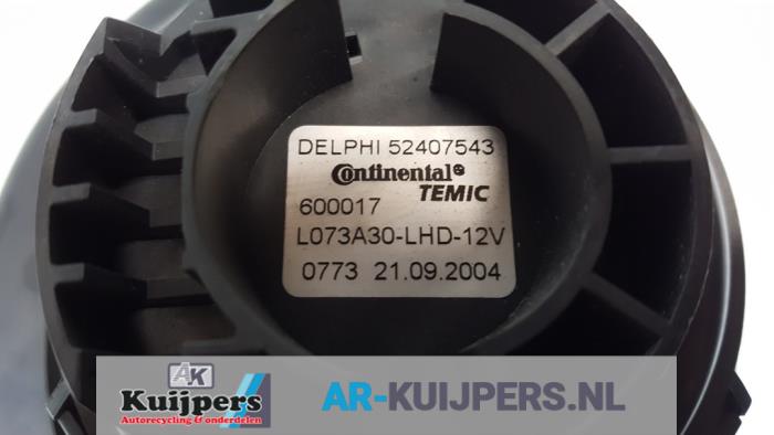 Kachel Ventilatiemotor - Opel Astra