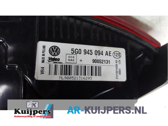 Achterlicht rechts - Volkswagen Golf