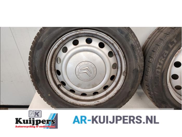 Velgen set + banden - Citroen Jumpy
