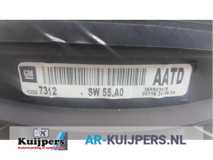 Kilometerteller KM - Opel Insignia