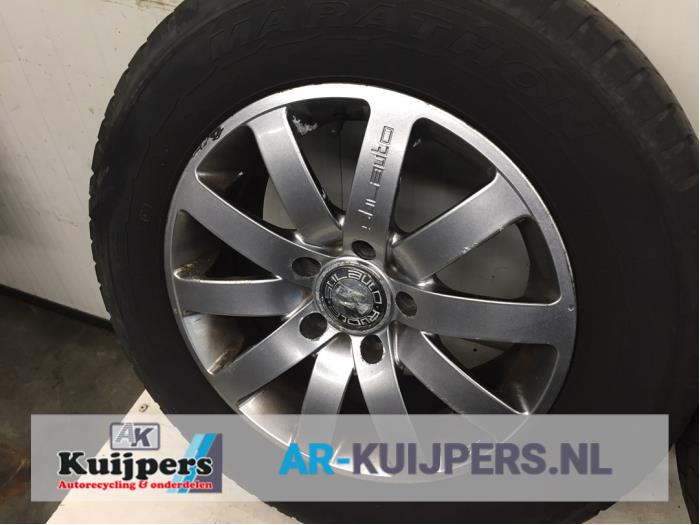 Velgen set + banden - Renault Trafic