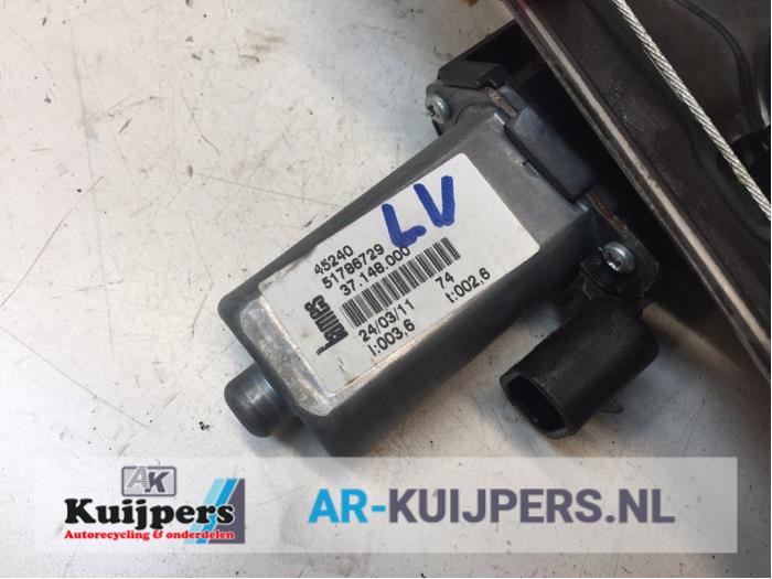 Ruitmechaniek 4Deurs links-voor - Fiat Punto Evo