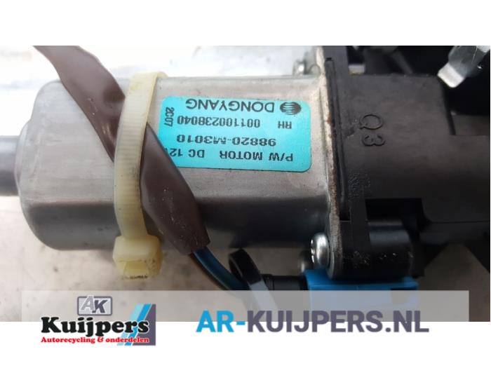 Ruitmechaniek 4Deurs rechts-voor - Chevrolet Spark