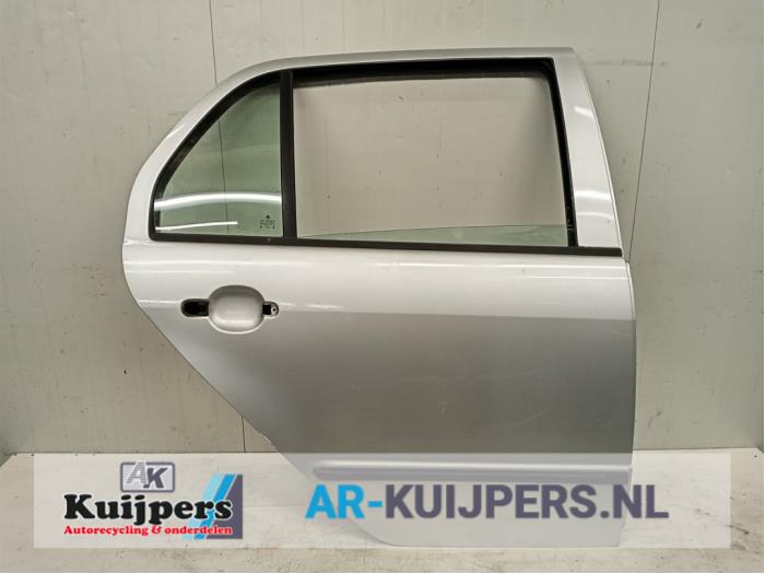 Portier 4Deurs rechts-achter - Skoda Fabia