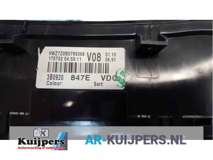 Kilometerteller KM - Volkswagen Passat