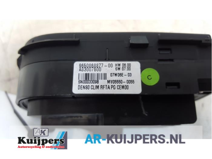 Kachel Bedieningspaneel - Citroen C4 Grand Picasso