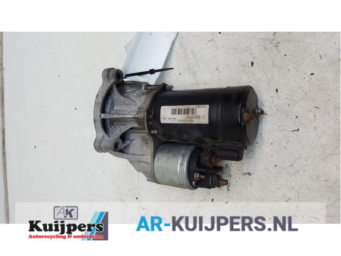 Startmotor van een Citroën C4 Grand Picasso (UA) 2.0 16V Autom. 2007