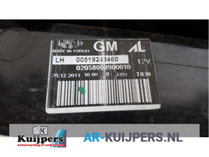 Achterlicht links - Opel Combo