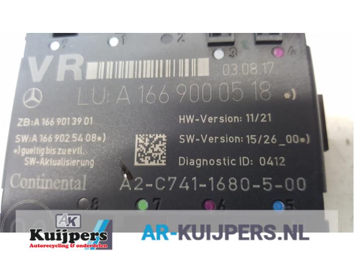 Centrale Deurvergrendelings Module - Mercedes A-Klasse