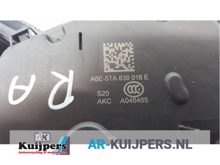 Deurslot Mechaniek 4Deurs rechts-achter - Cupra Ateca