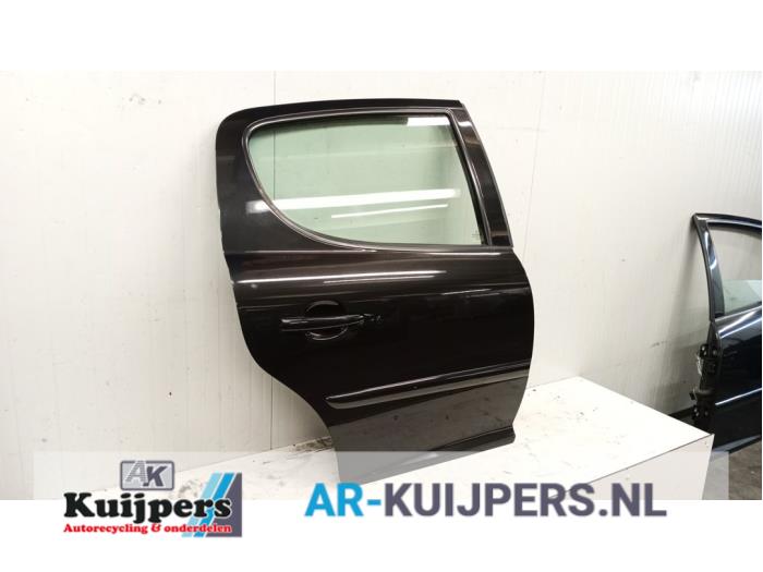 Portier 4Deurs rechts-achter - Peugeot 207