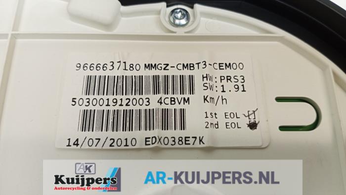 Kilometerteller KM - Peugeot 206 PLUS