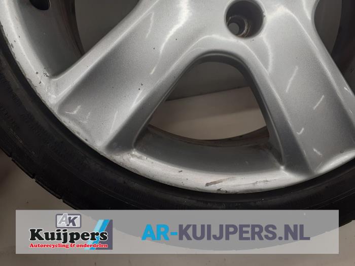Velgen set + banden - Peugeot 206 PLUS