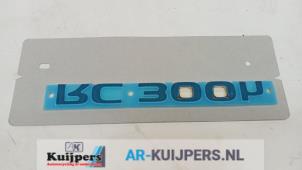 Gebruikte Embleem Lexus RC 300h 2.5 V6 24V Prijs € 15,00 Margeregeling aangeboden door Autorecycling Kuijpers
