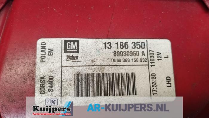 Achterlicht links - Opel Corsa
