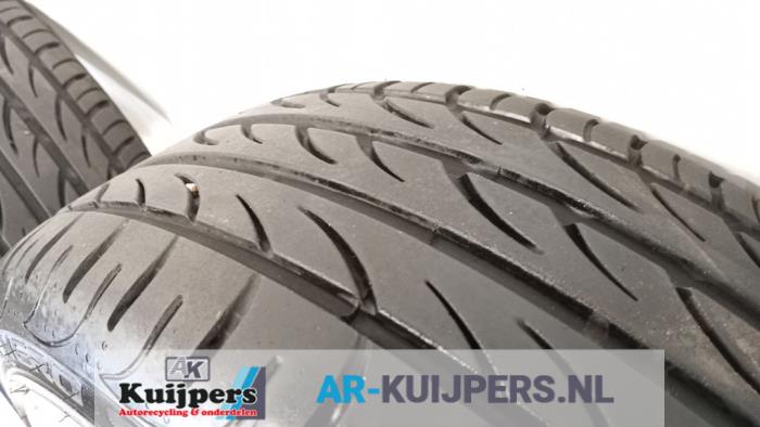Velgen set + banden - Fiat 500