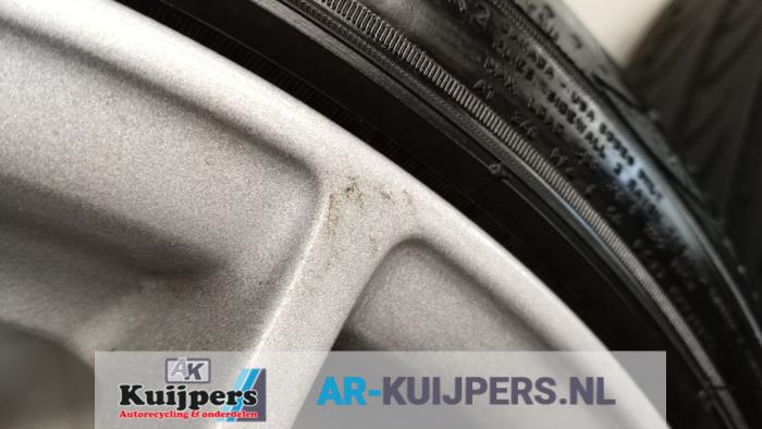 Velgen set + banden - Fiat 500