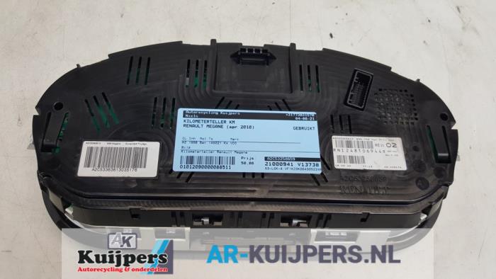 Kilometerteller KM - Renault Megane