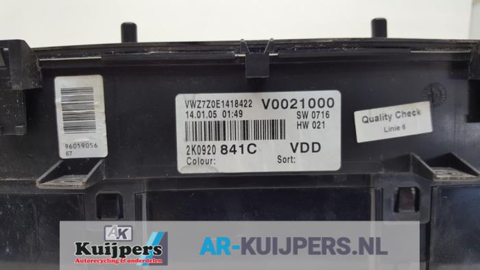 Kilometerteller KM - Volkswagen Caddy