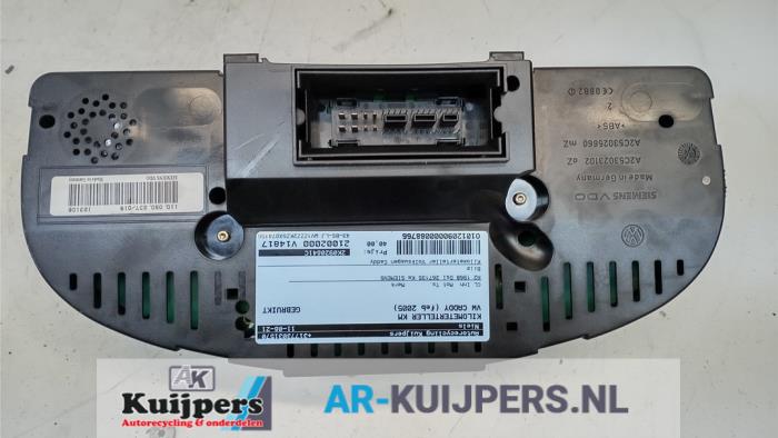 Kilometerteller KM - Volkswagen Caddy