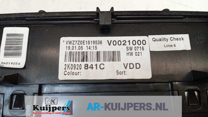 Kilometerteller KM - Volkswagen Caddy