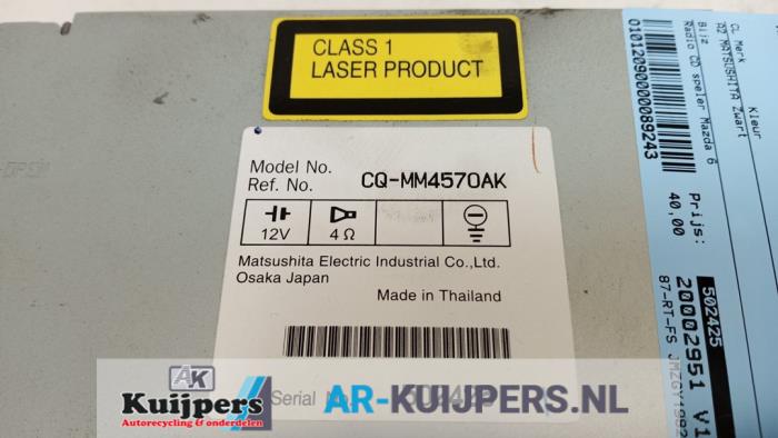 Radio CD Speler - Mazda 6.