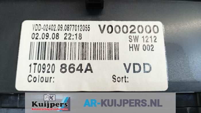Kilometerteller KM - Volkswagen Caddy