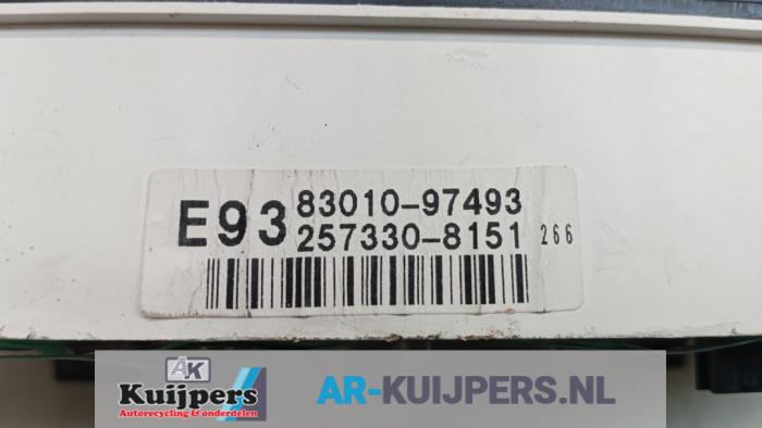 Kilometerteller KM - Daihatsu Sirion