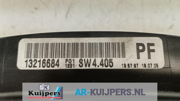 Kilometerteller KM - Opel Zafira