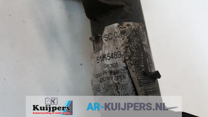 Schokdemperpoot rechts-voor - Fiat Punto Evo