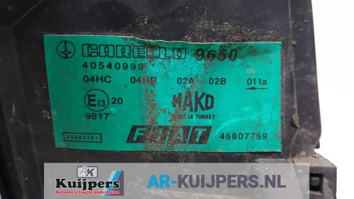 Koplamp rechts - Fiat Doblo