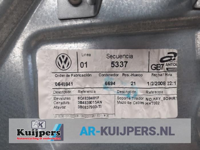 Portier 4Deurs links-achter - Volkswagen Polo