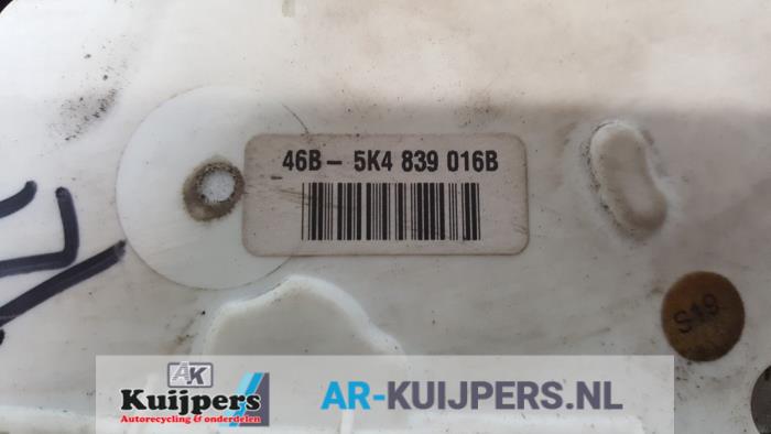 Deurslot Mechaniek 4Deurs rechts-achter - Volkswagen Golf