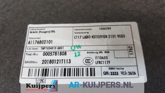 Vloerplaat bagageruimte - Mercedes CLA