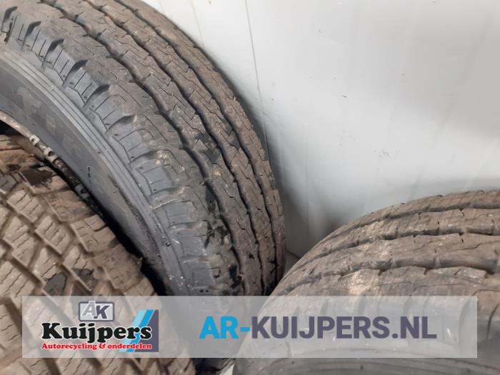 Velgen set + banden - Fiat Ducato