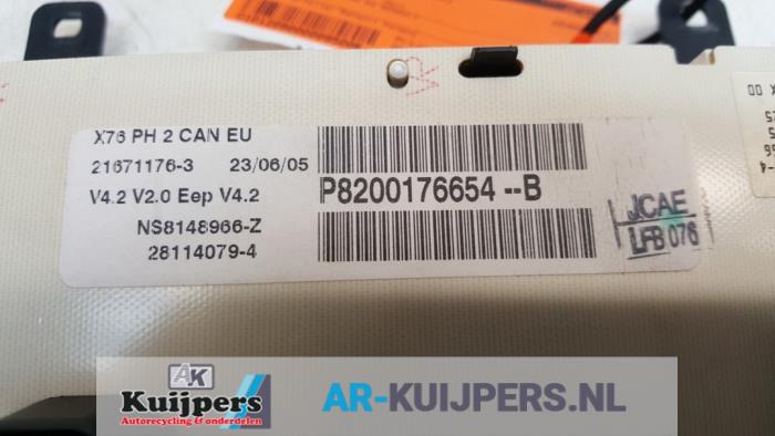 Kilometerteller KM - Renault Kangoo