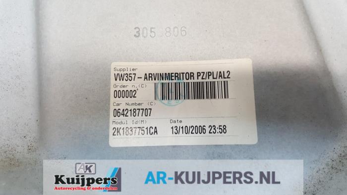 Ruitmechaniek 2Deurs links-voor - Volkswagen Caddy