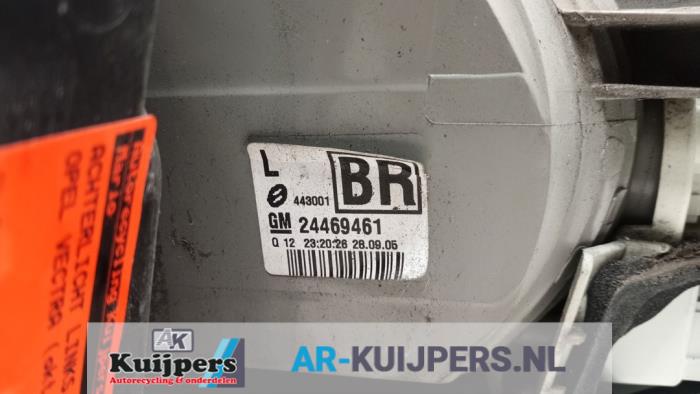 Achterlicht links - Opel Vectra