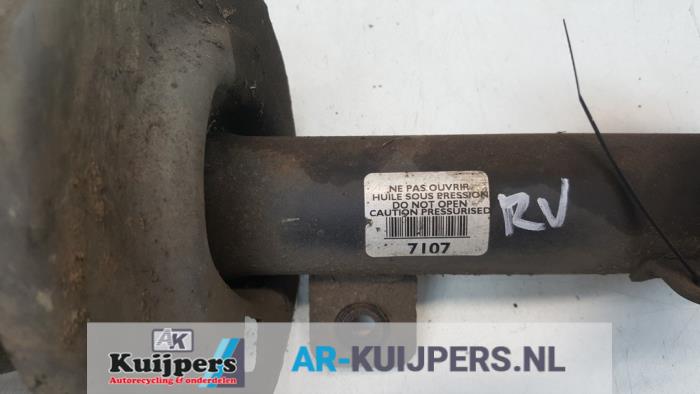Schokdemperpoot rechts-voor - Peugeot 207