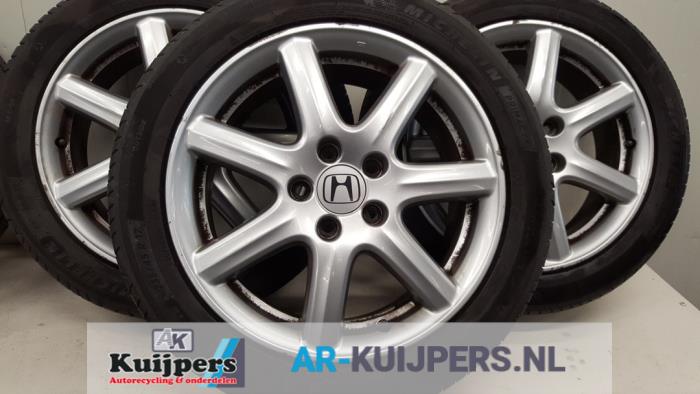 Velgen set + banden - Honda Civic