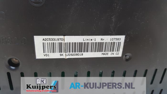 Kilometerteller KM - Skoda Fabia