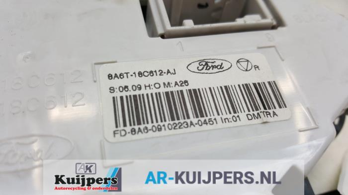 Kachel Bedieningspaneel - Ford Fiesta