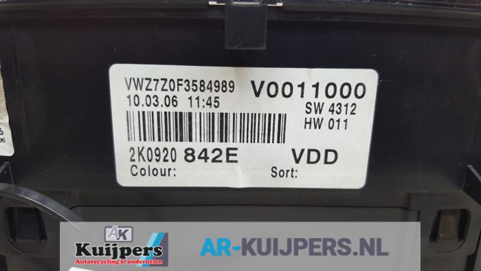 Kilometerteller KM - Volkswagen Caddy