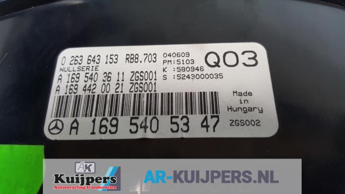 Kilometerteller KM - Mercedes A-Klasse