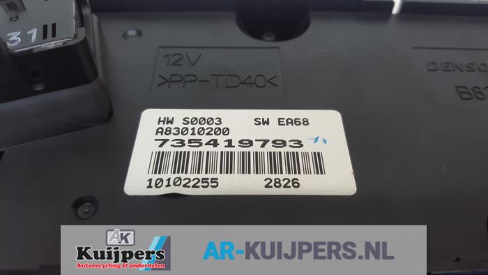 Kachel Bedieningspaneel - Fiat Punto Grande