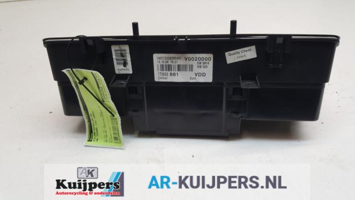 Kilometerteller KM - Volkswagen Touran