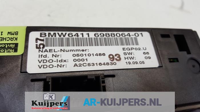 Kachel Bedieningspaneel - BMW 1-Serie