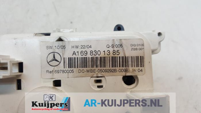 Kachel Bedieningspaneel - Mercedes A-Klasse